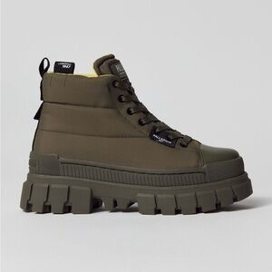 Palladium Olive Ankle Boots